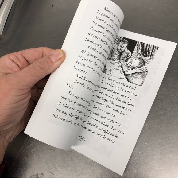 Who Was.. Claude Monet? Paperback Book - Picture 3 of 5